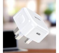 MiTEC MiPOWER Fast USB Mains Charger - White