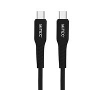Mitec Usb C - Usb C Non-Biodegradable Charging Cable, 1M, Black
