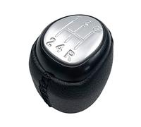 Miter 5/6 Speed Gear Shift Knob Gaiter Boot Cover Case Collar Replacement for SAAB 93 9-3 SS 2003-2012 Car Styling Accessories Lever Shifter Pen (Color Name : 5 Speed Black Combo)(5 Speed Silver)