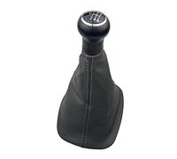 Miter 5/6 Speed Replacement for Volkswagen VW Passat B5 1998 1999 2000 2001 2002 2003 2004 Gear Shift Knob Lever Shifter Gaiter Boot Cover Case (Color Name : 5 Speed Black A)(6 Speed Gray A)