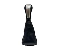Miter 5 Speed MT Car Gear Shift Knob Lever Handle Stick Head Handball Gaiter Boot Cover Case Replacement for Chevrolet Spark Accessories 2013 2014 (Color Name : 5 Speed Gear knob)(Matte 5S with Boot)