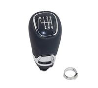 Miter Car Gear Shift Knob Lever Stick Handle Gaiter Leather Boot Cover Case Replacement for Skoda Octavia A5 A6 2004-2012 (Color Name : 5 Speed knob)(6 Speed knob)