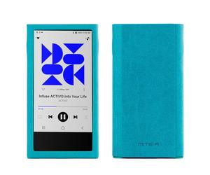 MITER Case for Astell&Kern P1 / Activo P1, Handmade Artificial PU Leather Cover for P1 (Turkish Blue)