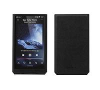 MITER Case For FiiO JM21, Handmade artificial PU Leather Cover for fiio-jm21 (Light Black)