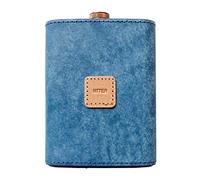 Miter case for ifi hip-dac 3 / hip-dac 2 / hip-dac 1 portable dac, handmade italy pueblo leather case cover for hipdac3 (Blue)