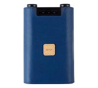MITER CASE for Shanling H7, Hand Crafted Italy PU artificial Leather Case Cover for H7 (Navy)