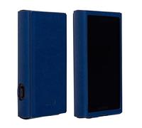 MITER Case for Sony Walkman NW-A307 A306 A303 A300, Hand Crafted Italy PU artificial Leather Case Cover for A300 (Navy)