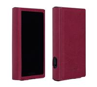 MITER Case for Sony Walkman NW-A307 A306 A303 A300, Hand Crafted Italy PU artificial Leather Case Cover for A300 Burgunday(Wine)