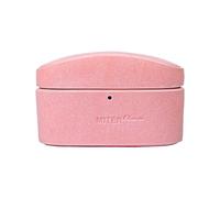 MITER Case for Sony WF-1000XM5 Earphone, Handmade Cover with Italy PU Leather for WF1000XM5 (Pink)