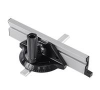 Miter Gauge Fence - Push Block for Table Saw | Adjustable Angle Ruler for Woodworking Aluminum Guide System with for Precision Cutting Tool Accessory