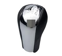 Miter Replacement for Toyota AVENSIS T25 MK2 II 2003 2004 2005 2006 2007 2008 2009 Chrome Gear Shift Knob Gaiter Boot Cover Case Car Accessories (Color Name : 6 Speed Gear knob)(6 Speed Gear knob)