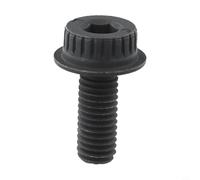 Miter Saw Blade Bolt N600011 for DWS715 DWS713 M8-1.25 x 20mm Left Hand Thread Replacement Part Black Steel Fastener