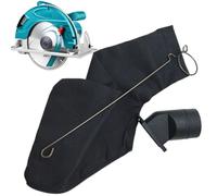 Miter Saw Dust Collector Bag, Clear and Transparent Dust Bag, Long-Lasting Sturdy Dust Collector Bags for Aluminum Saws Circular Saws