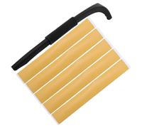Miter Saw Hold Down Stick and Gap Tape Set for Wood Positioning | ABS and Rubber Build, Prevents Shifting and Seals Saw Gaps, for Decorative Trim Work and Woodcraft