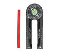 Miter Saw Protractor, Aluminum Protractor Angle Finder, Scale Miter Saw Protractor for Woodworking and Plumbing Measurements