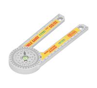Miter Saw Protractor Angle Finder Carpenter Ruler Woodworking Cutting Positioner Durable ABS Plastic Lightweight for Ceiling Trimming Angle Measurement Wall Corner