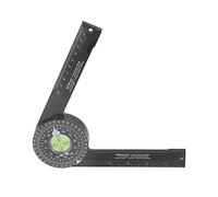 Miter Saw Protractor with Precision Scale, Angle Finder Tool for Woodworking and Building Trades