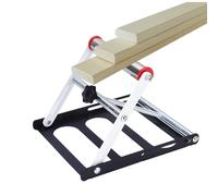Miter Saw Stand, Adjustable Height Tablesaw Stand, Sturdy Stainless Steel & Iron Cutting Machine Work Support for Woodworking & Farm Use Sturdy (20x16.5cm)