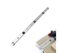 Miter Slide Bar | Tilt Rail Slide | 45cm Aluminum T Rail for Carpentry Templates and Fixtures Projects