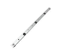 Miter Slot Runners - 450mm Precision Aluminium Alloy Bar Guide, Adjustable Table Saw T Track Slider Rail | Accurate Woodworking Fixture Component for Jig Sled Project Construction Craft Workshop