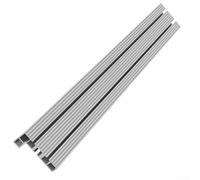 Miter Track T-Slot Workbench Accessory Aluminium Alloy 75 Type Backer with Sliding Brackets 300-600mm for CNC Router Table Saw and Woodworking Projects (600mm)