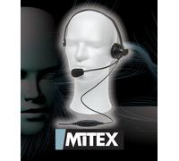 MITEX BOOM MICROPHONE HEADSET - FOR ALL MITEX TWO WAY RADIOS