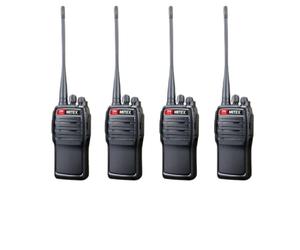 Mitex General DMR UHF Quad Pack Robust quad-pack of DMR two-way radios, engineered for professionals requiring durable and dependable communication