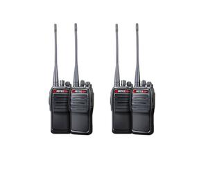 Mitex General Xtreme Quad Pack High-performance IP66-rated handheld UHF analogue two-way radios for professional use.