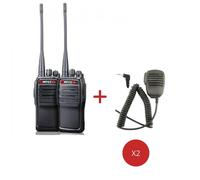 Mitex General Xtreme Twin Pack + G-Shape Earpieces