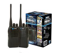 MITEX PMR446 TWIN PACK UHF LICENSE FREE HANDHELD TWO WAY RADIO