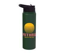 Mithra Sun God Ancient Mythology Mithraism Stainless Steel Insulated Water Bottle