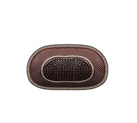 MITINGER Beaded Car Seat Covers Breathable Car Seat Cover Wood Beads Bamboo Covers Summer Cool Front Headrest Cushion Protector Universal(PQ561-TZCoffee)