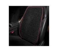 MITINGER Beaded Car Seat Covers Car Seat Cushion Summer Cool Single Piece Of Wood Beads Breathable Ventilation Cold Four Seasons Availabl(Black 1 Pcs2)