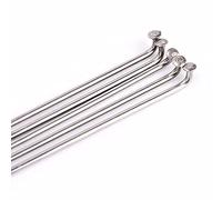 MITINGER Universal Bicycle Spokes 10Pcs Mountain/Road Bike Steel 14G Spoke Spokes + Sliver Colour High Strength Bicycle 253~290mm(280mm)