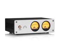 MITLOW Dual Analog VU Meter, Audio Switcher Box with DB Panel Display, RGB Sound Level Indicator, Colour/Brightness Adjustment, for Home Theater/Stereo Speakers