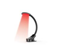 Mito Red Light - Flex Reader - Red Light Book Lights for Reading at Night - Portable, Rechargeable Book Light Clip On with 360° Gooseneck - Reading Lights for Books in Bed