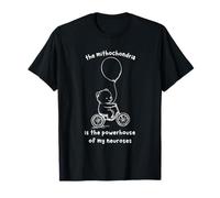 Mitochondria Bear Mental Health Humor Psychology T-Shirt