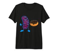 Mitochondria Cellular Biology Energy ATP Donut Premium T-Shirt