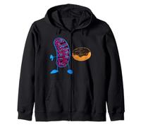 Mitochondria Cellular Biology Energy ATP Donut Zip Hoodie