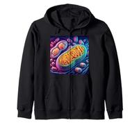 Mitochondria Cellular Biology Energy ATP Zip Hoodie