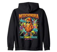 Mitochondria Powerhouse of the Cell Science Zip Hoodie