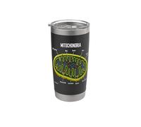 Mitochondria Structure Biology Science Education Biochemist Stainless Steel Insulated Tumbler