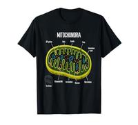 Mitochondria Structure Biology Science Education Biochemist T-Shirt