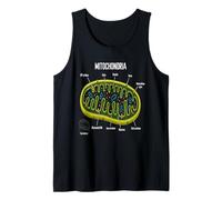 Mitochondria Structure Biology Science Education Biochemist Tank Top
