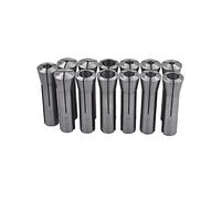 mitoharet 13-Pack Precision R8 Collets Set Mill Collets Set 1/8-7/8In Mill Chuck Holder for Taper Spindle Mill Machine