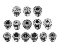 mitoharet 14-Pack ER32 Spring Collet Set 1/16in to 3/4in for CNC Workholding Engraving & Milling Lathe Tool