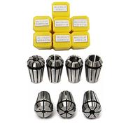 mitoharet 7-Pack ER11 Spring Collet Set 1/16in to 1/4in for CNC Workholding Engraving & Milling Lathe Tool