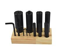 mitoharet 8-Pack Expanding Arbors Set Mandrels, High Precision Lathe Milling Mandrels 1/4 Inch to 1-1/4 Inch