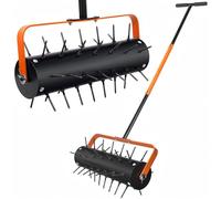 MITOJOSYEER Lawn Aerator Rolling, Aerator Lawn Tool, Lawn Spike Aerator Roller, for Garden Yard Patio Lawn Aeration Soil Penetrator Push