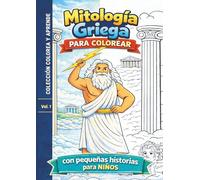 Mitología Griega para Colorear: Libro educativo para niños
